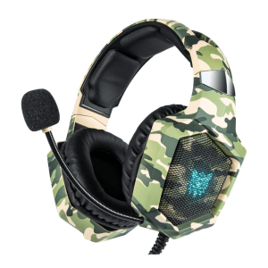 DIADEMAS GAMER ONIKUMA CAMO VERDE