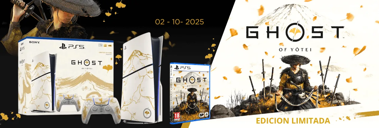 consola PS5 de edición limitada Ghost of Yōtei - PlayStation