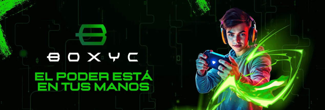 EL PODER ESTA EN TUS MANOS BOXYC TIENDA GAMER